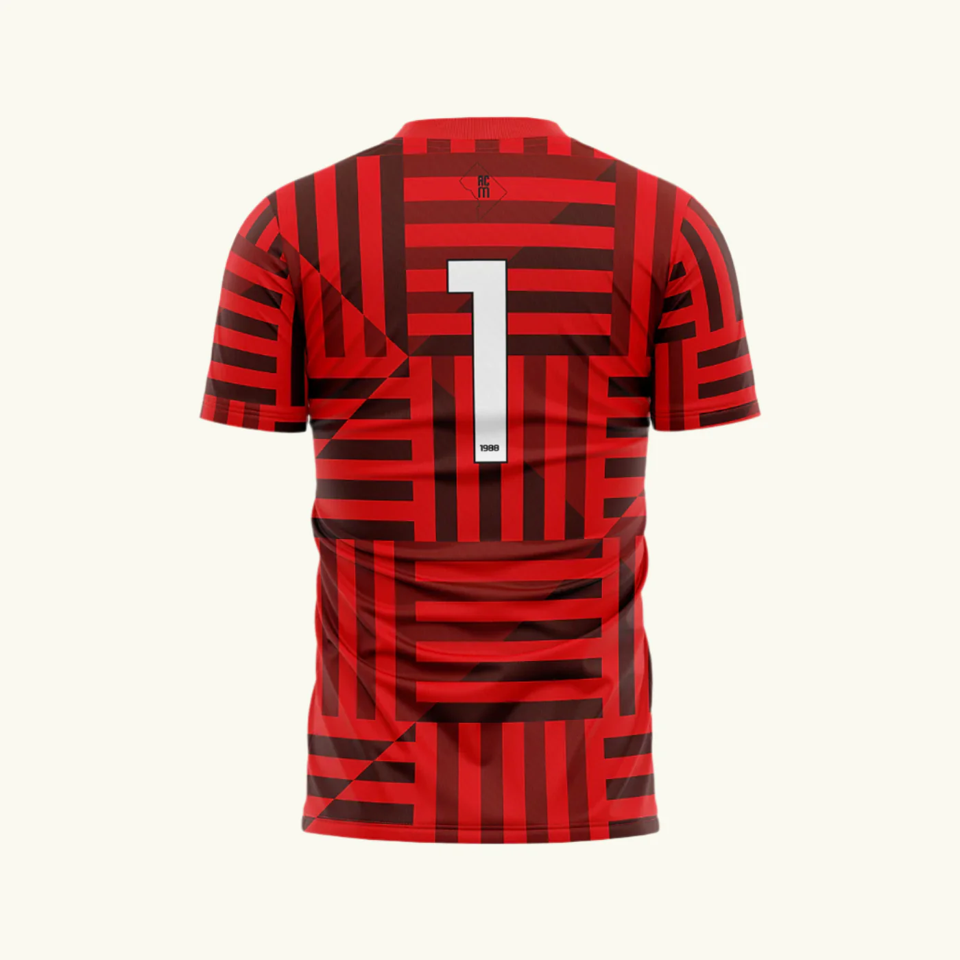 AC Montgomery Red Goalkeeper Jersey - Image 2