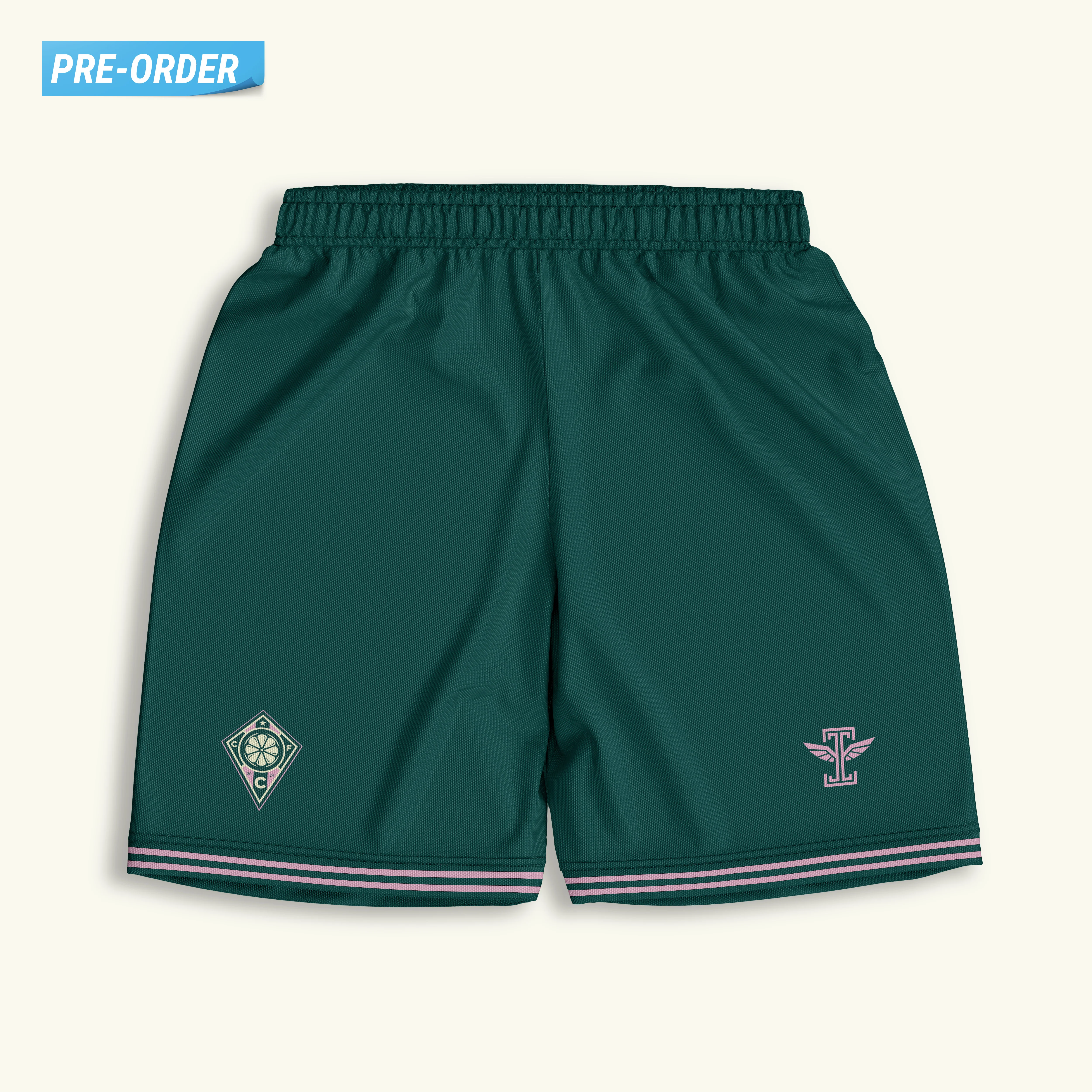 Club Citrus Green Shorts