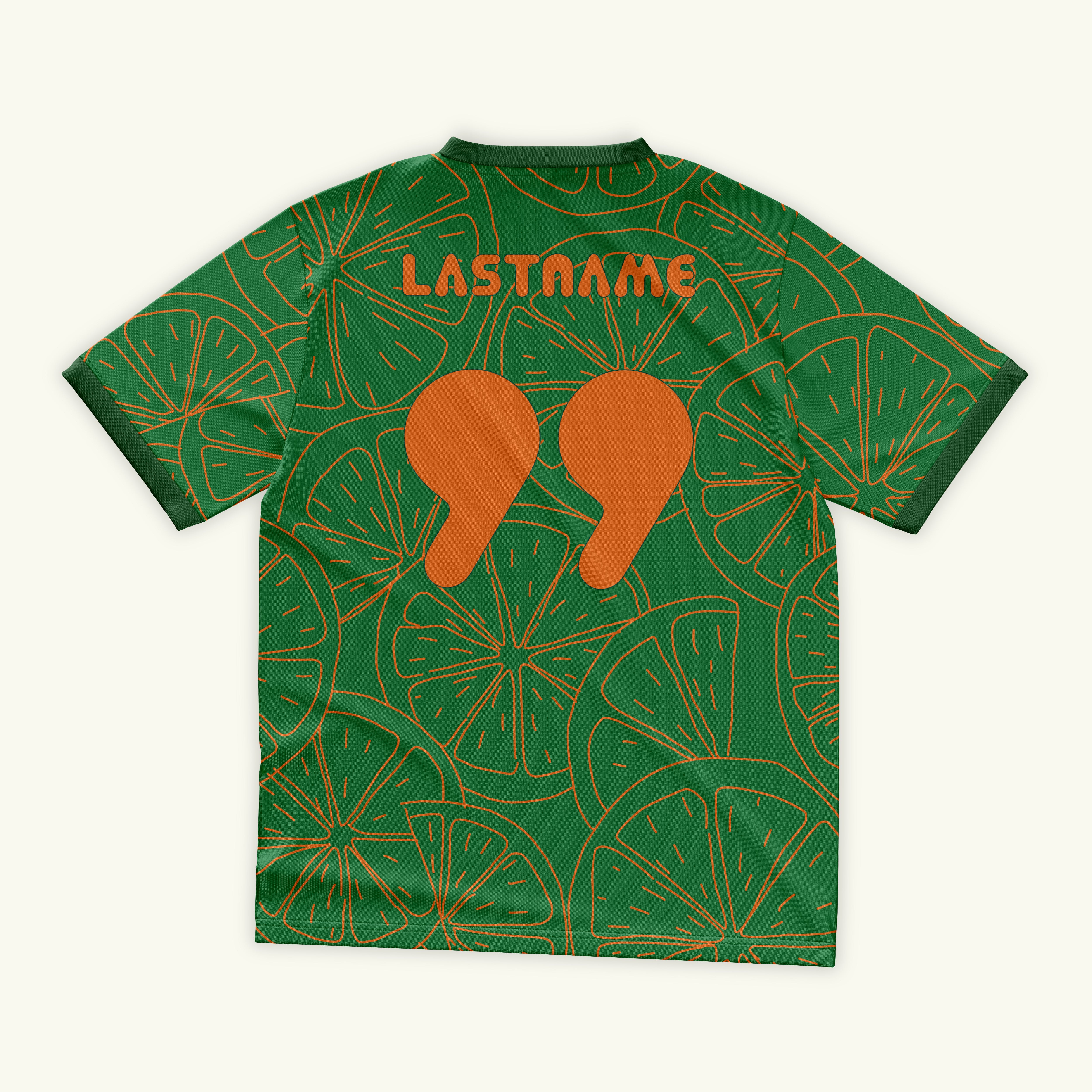Orange Slices Green Jersey - Image 2