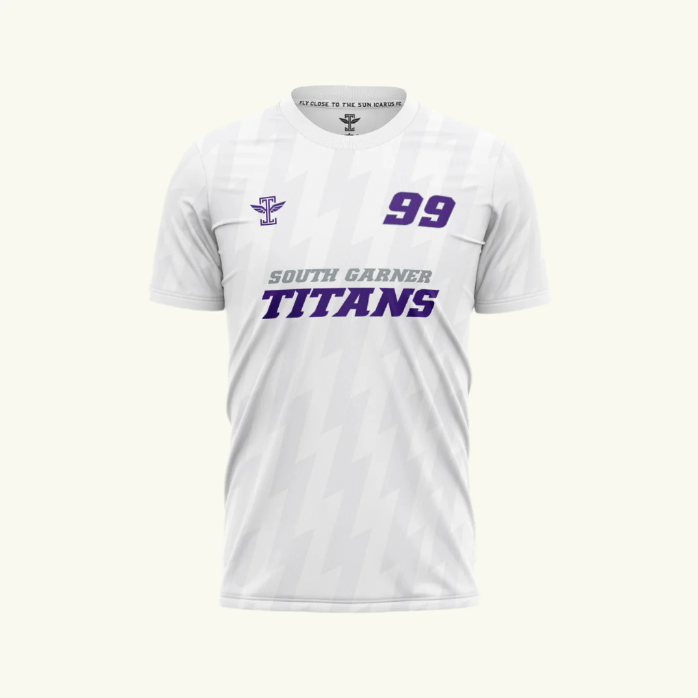 South Garner High School White Jersey